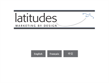 Tablet Screenshot of latitudes-marketing.com
